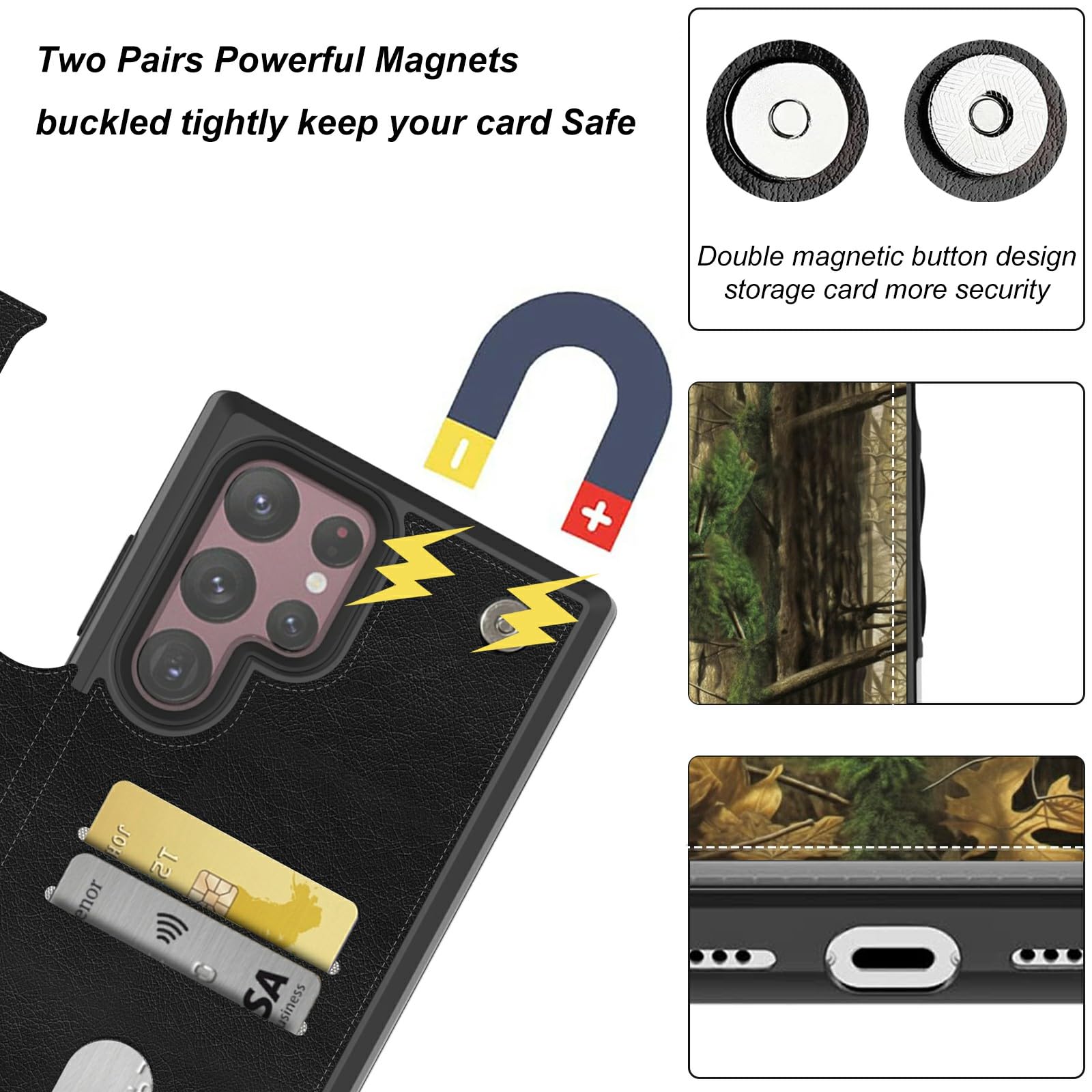 Amazon.com: Galaxy S23 Ultra Phone Case for Samsung Galaxy S23